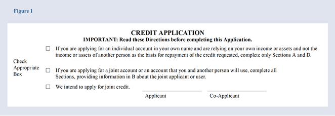 Credit Application