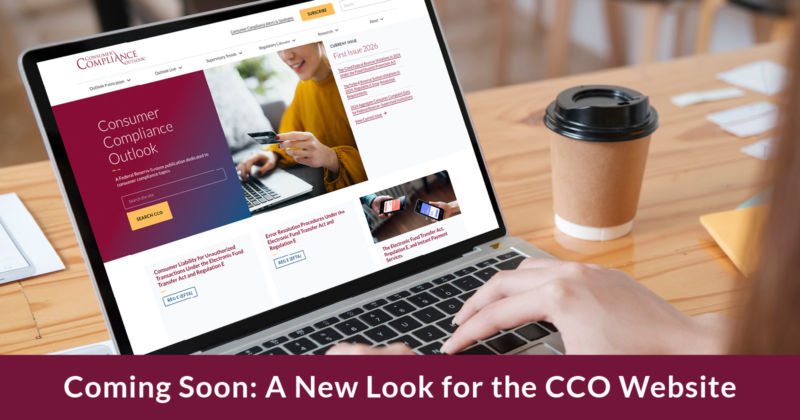 New website coming soon